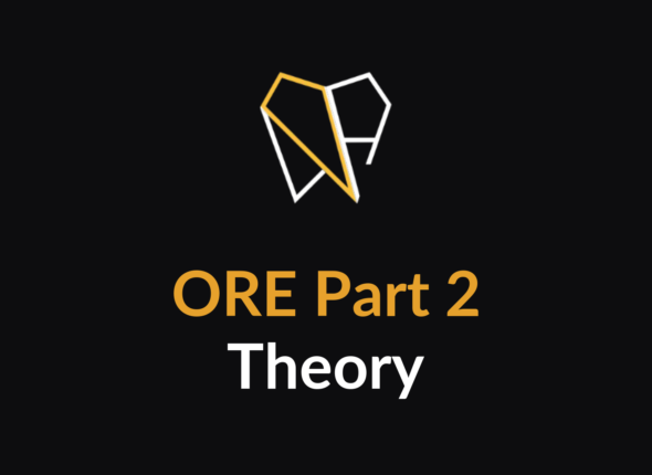 3 - ORE Part 2 - Theory